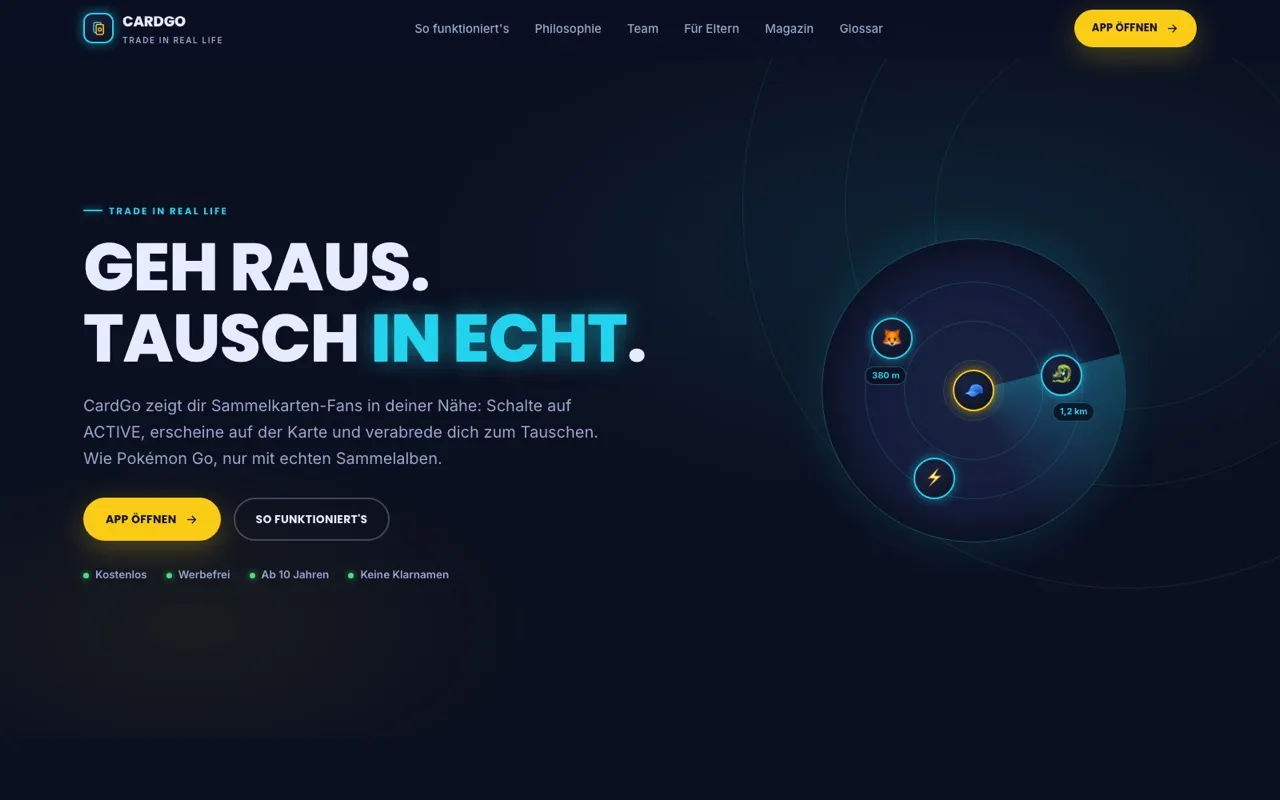 cardgo.app homepage