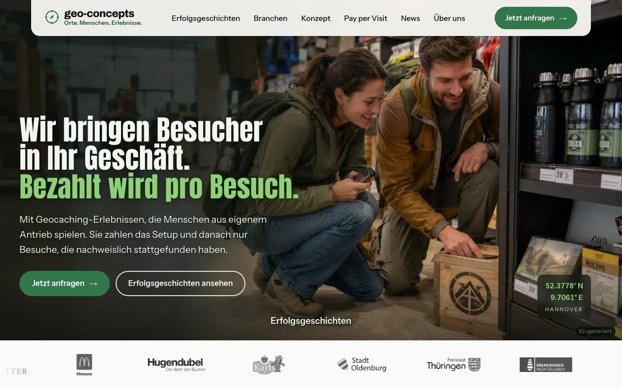 geo-concepts.de homepage